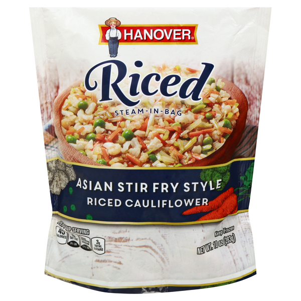 Save on Hanover Riced Cauliflower SteamInBag Asian Stir Fry Style Order Online Delivery GIANT