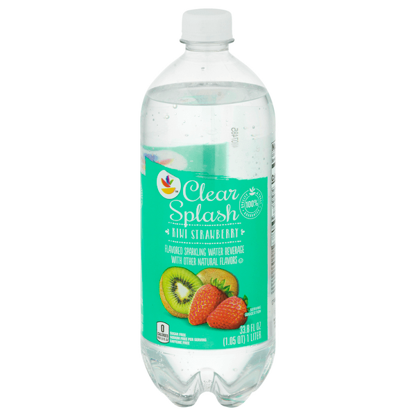 Save on Clear Splash Sparkling Water Beverage Kiwi Strawberry Order