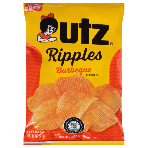 Save on Utz Ripples Potato Chips Barbeque Gluten Free Order Online