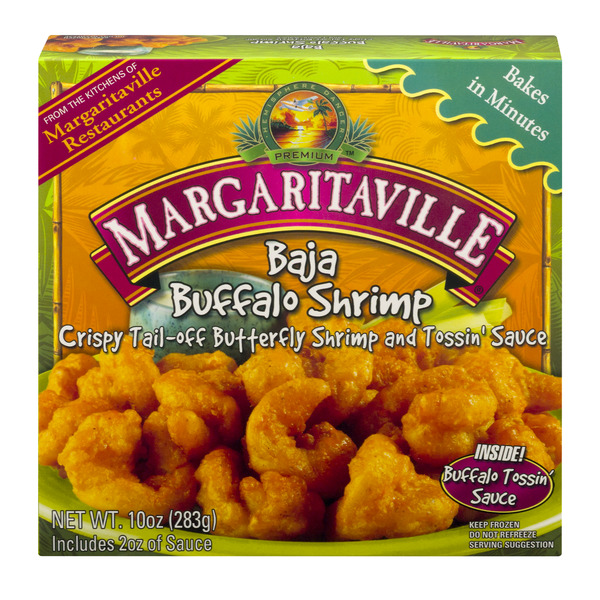 Save on Margaritaville Baja Buffalo Shrimp Tail Off Frozen Order Online