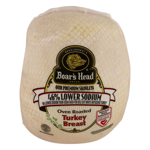 Boar's Head Deli Turkey Breast Premium Lower Sodium (Thin Sliced