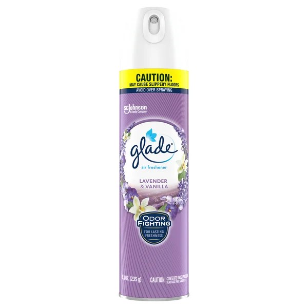 Save on Glade Lavender & Vanilla Air Freshener Aerosol Spray Order