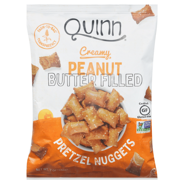Save on Quinn Pretzel Nuggets Creamy Peanut Butter Filled Gluten Free