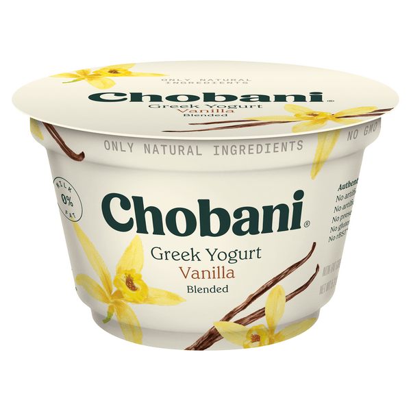 Chobani Vanilla Greek Yogurt Calories