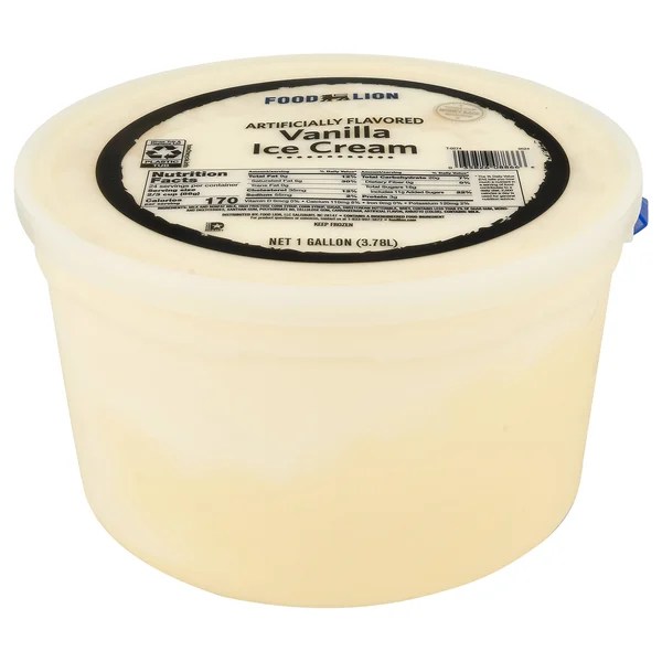 Save on Food Lion Vanilla Ice Cream Order Online Delivery Food Lion