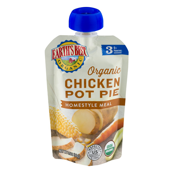 Save on Earth's Best Stage 3 Baby Food Chicken Pot Pie Homestyle Meal