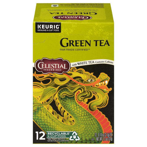 Save on Celestial Seasonings Green Tea KCups Order Online Delivery Giant