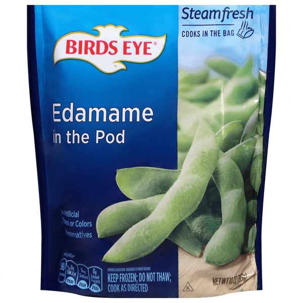 Save on Birds Eye Steamfresh Edamame in the Pod Frozen Order Online