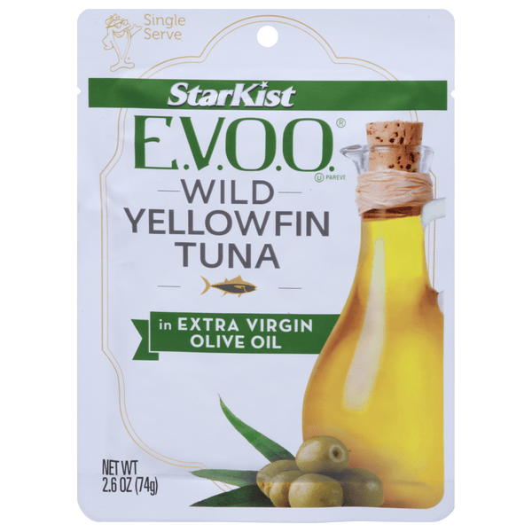 Save on StarKist Selects Pouch E.V.O.O. Yellowfin Tuna in Extra Virgin
