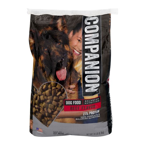 Save on Companion Dry Dog Food Beef Flavor Order Online Delivery Stop