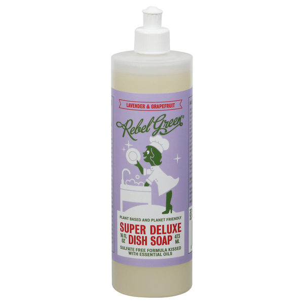 Save on Rebel Green Super Deluxe Lavender & Grapefruit Liquid Hand Dish