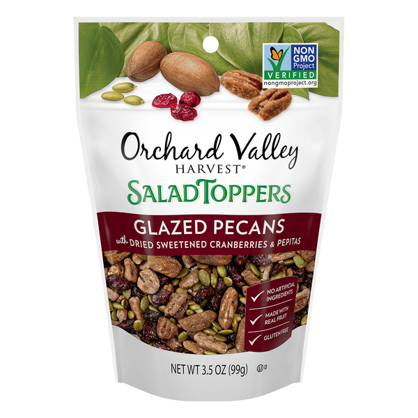 Save on Orchard Valley Harvest Salad Toppers Glazed Pecans Order Online