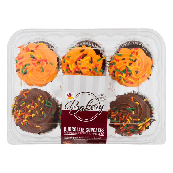 Save on Stop & Shop Bakery Cupcakes Chocolate Autumn 6 ct Order