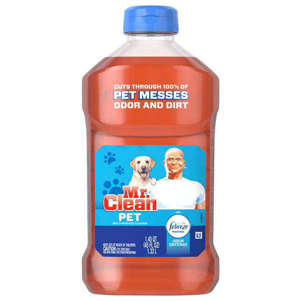 Save on Mr. Clean Pet MultiSurface Cleaner Febreze Odor Defense Order