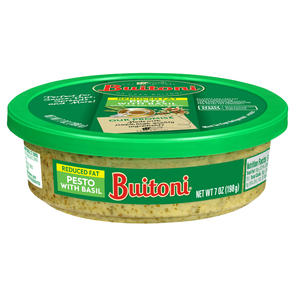 Save on Buitoni Pasta Sauce Pesto with Basil Reduced Fat Fresh Order