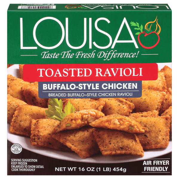 Save on Louisa Toasted Ravioli BuffaloStyle Chicken Order Online