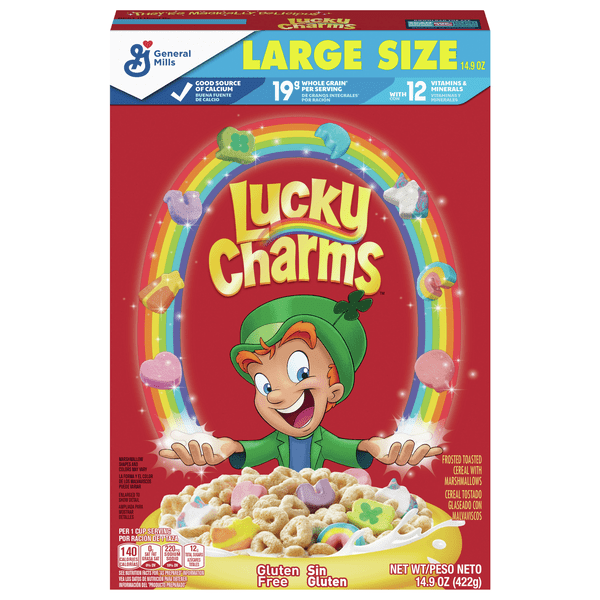 Save on General Mills Lucky Charms Cereal Gluten Free Large Size Order