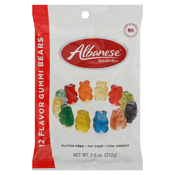 Save on Albanese World's Best Gummi Bears Candy 12 Flavors Order Online