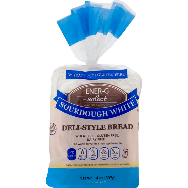Save on EnerG Select DeliStyle Bread Sourdough White Gluten Free