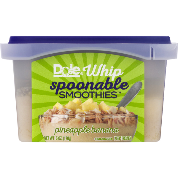 Save on Dole Whip Spoonable Smoothies Pineapple Banana Order Online