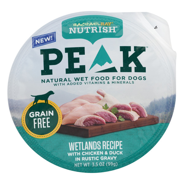 Save on Rachael Ray Nutrish Peak Natural Wet Food for Dogs Wetlands