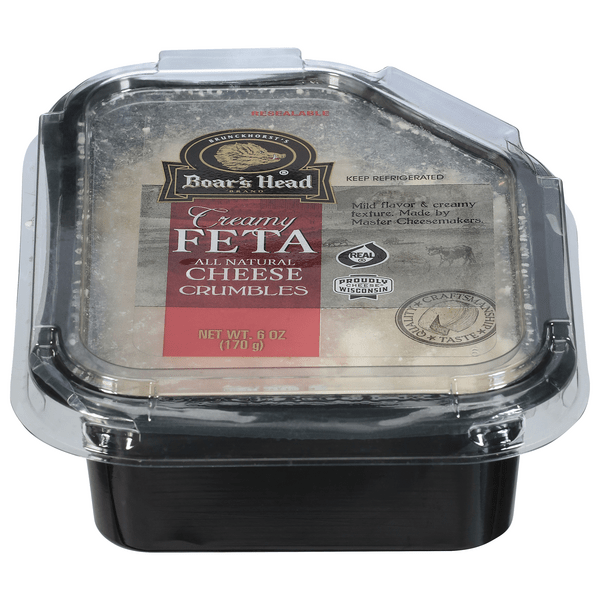 Save on Boar's Head Creamy Feta Cheese Crumbles Order Online Delivery
