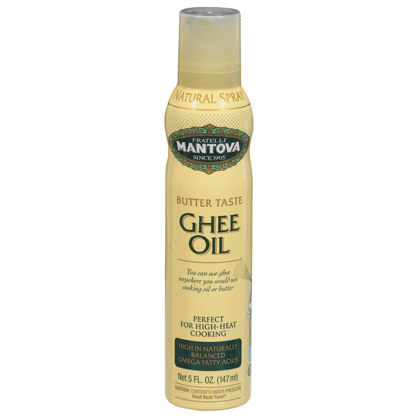 Save on Mantova Ghee Oil Butter Taste Aerosol Spray Order Online