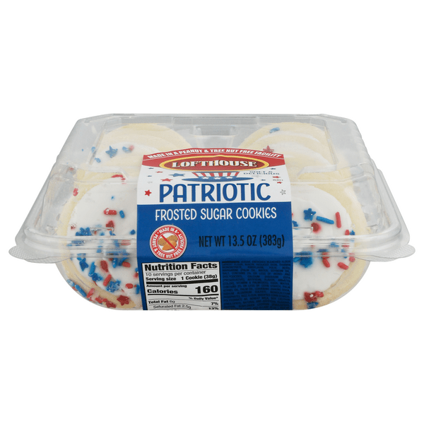 Save on Lofthouse Patriotic Frosted Sugar Cookies Order Online Delivery