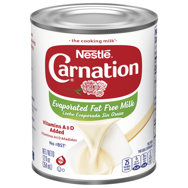 Save on Carnation Evaporated Milk Fat Free Vitamins A & D Added Order Online Delivery Food Lion