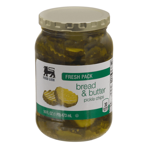 Save on Food Lion Bread & Butter Pickle Chips Fresh Pack Order Online
