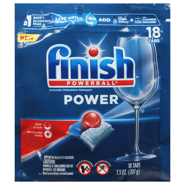 Save on FINISH Powerball Dishwasher Detergent Tabs Order Online