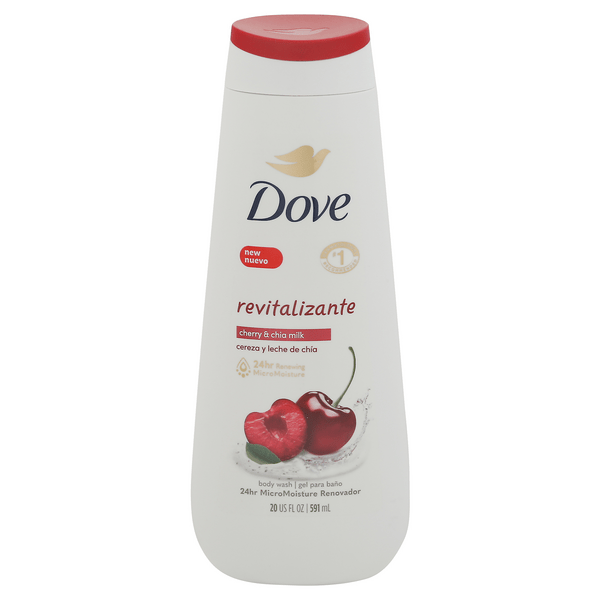 Save on Dove Revitalizante Body Wash Cherry & Chia Milk Order Online