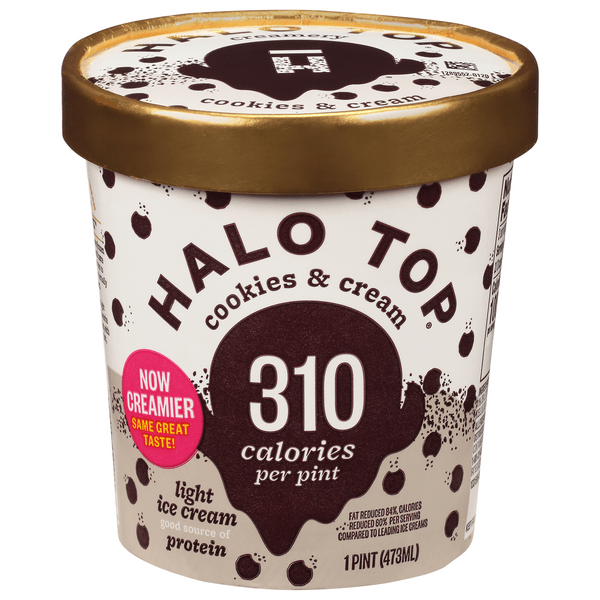Save on Halo Top Light Ice Cream Cookies & Cream Order Online Delivery