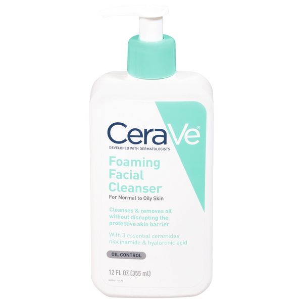 Save on Cerave Foaming Facial Cleanser For Normal to Oily Skin Pump