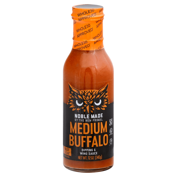 Save on Noble Made Dipping & Wing Sauce Buffalo Medium Gluten Free