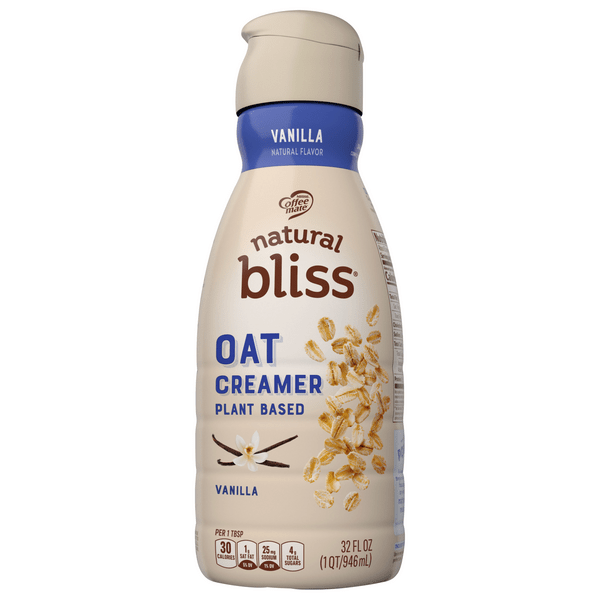 Save on Nestle Coffeemate Natural Bliss Oat Milk Liquid Coffee Creamer