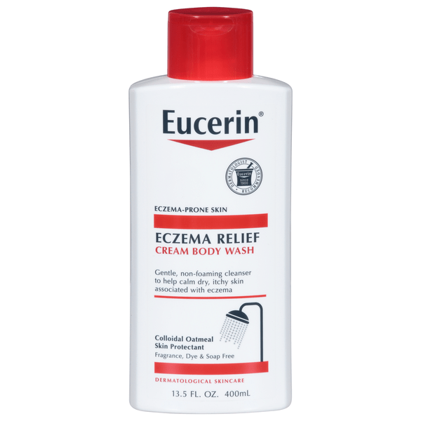 Save on Eucerin Eczema Relief Fragrance Free Cream Body Wash For Eczema