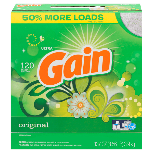 Save on Gain Ultra Powder Laundry Detergent HE Order Online Delivery