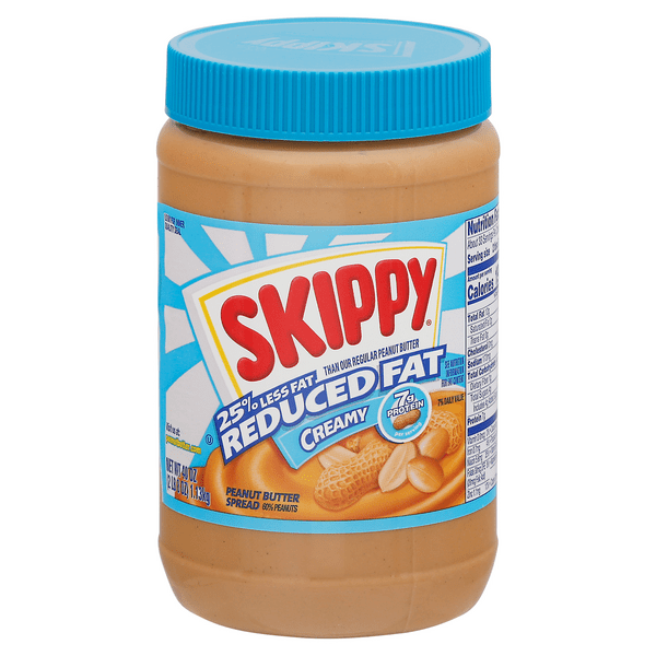 Save on Skippy Peanut Butter Spread Creamy Reduced Fat Order Online
