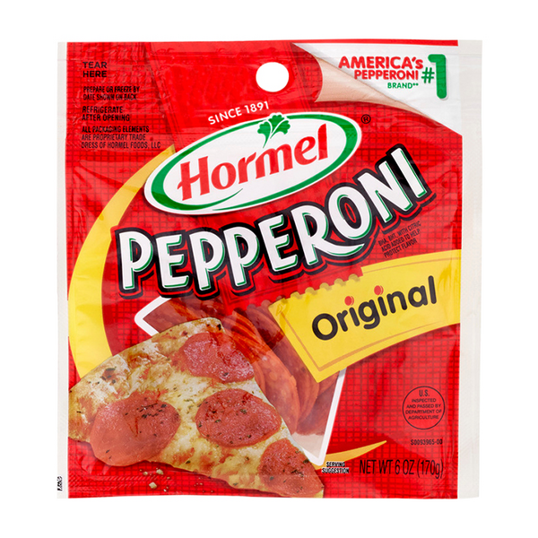 Save on Hormel Pepperoni Original Sliced Order Online Delivery MARTIN'S