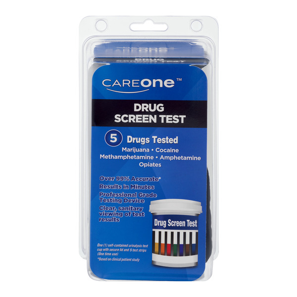 Save on CareOne Drug Screen Test 5 ct Order Online Delivery MARTIN'S