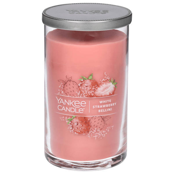 Save on Yankee Candle White Strawberry Bellini Candle Order Online Delivery Stop & Shop