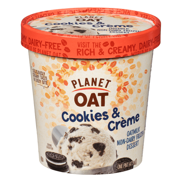 Save on Oat NonDairy Frozen Dessert Cookies & Creme Order
