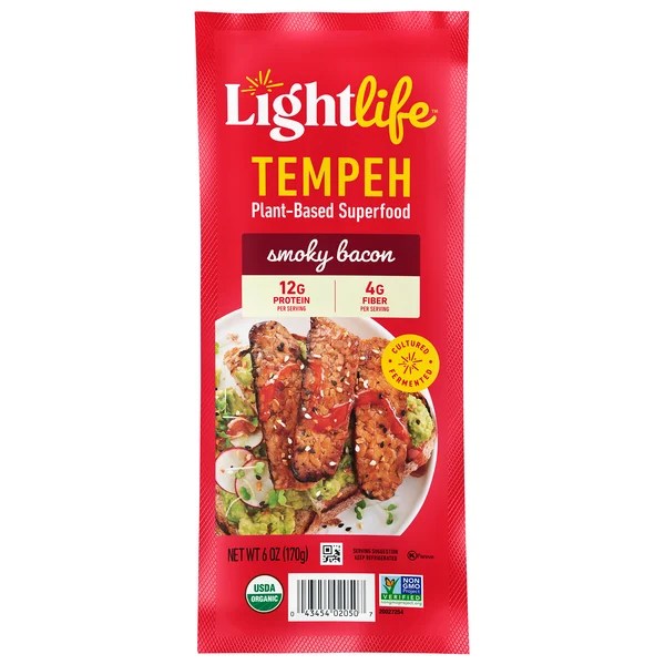 Save on Lightlife Tempeh PlantBased Superfood Smoky Bacon Order Online