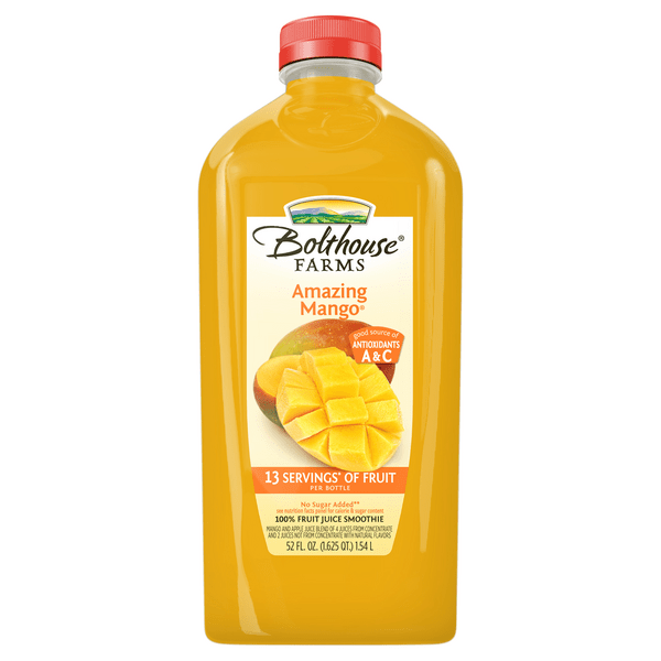 Save on Bolthouse Farms Amazing Mango Fruit Juice Smoothie Order Online