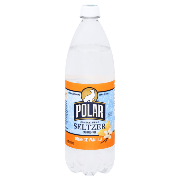 Save on Polar Seltzer Water Orange Vanilla 100 Natural Calorie Free