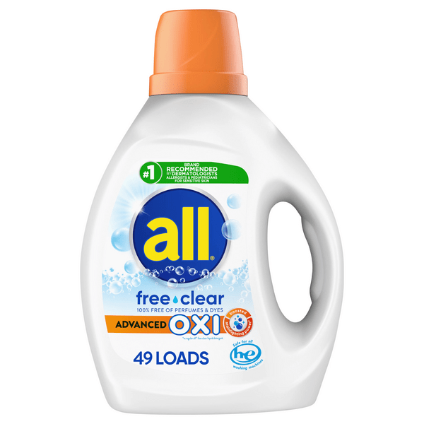 Save on all Advanced Oxi Free & Clear Liquid Laundry Detergent Order Online Delivery Stop & Shop