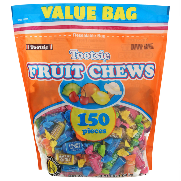 Save on Tootsie Fruit Chews Candy Assorted Fruit Rolls 150 ct Order