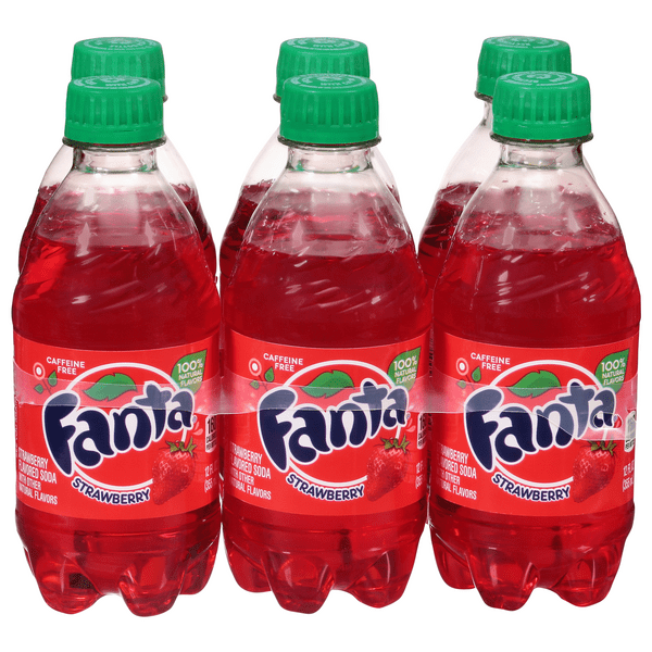 Save on Fanta Strawberry Soda 6 pk Order Online Delivery Food Lion