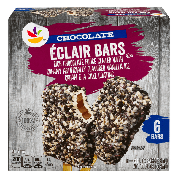 Chocolate Eclair Ice Cream Bar